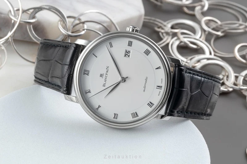 Blancpain Villeret steel automatic men's watch 6223-1127 [2604279]