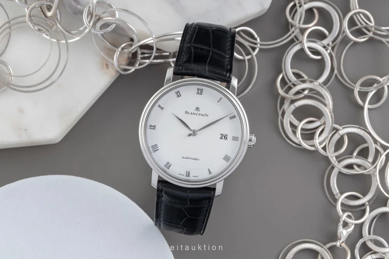Blancpain Villeret steel automatic men's watch 6223-1127 [2604279]