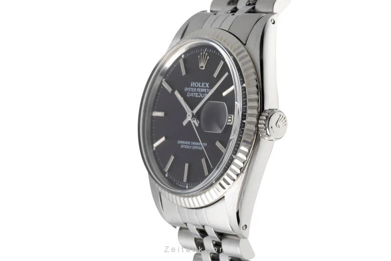Rolex Datejust steel / white gold automatic men's watch 1601 Vintage [2604040]