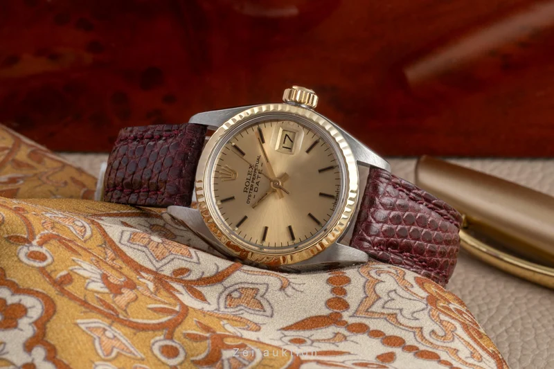 Rolex Lady Date steel / gold automatic women's watch 6917 Vintage [2604185]