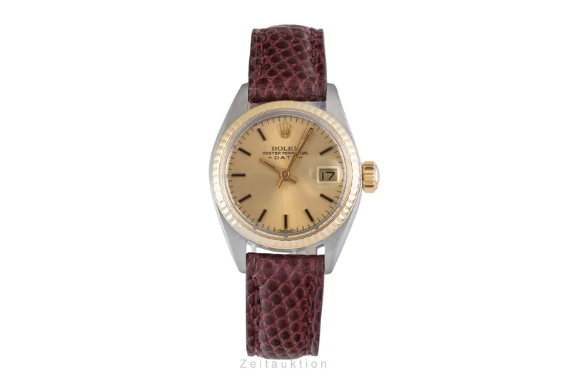 Rolex Lady Date steel / gold automatic women's watch 6917 Vintage [2604185]