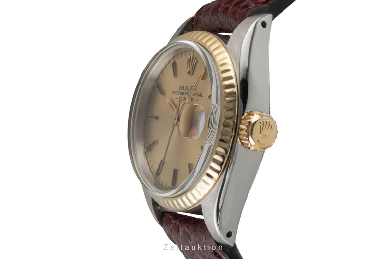 Rolex Lady Date steel / gold automatic women's watch 6917 Vintage [2604185]