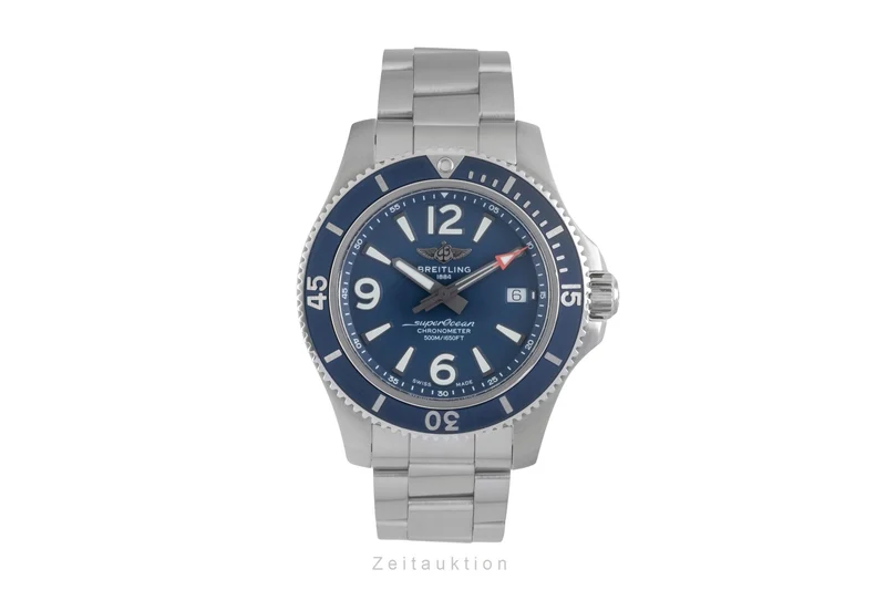 Breitling Superocean steel automatic men's watch A17366D81C1A1 LP: 4650EUR [2604375]