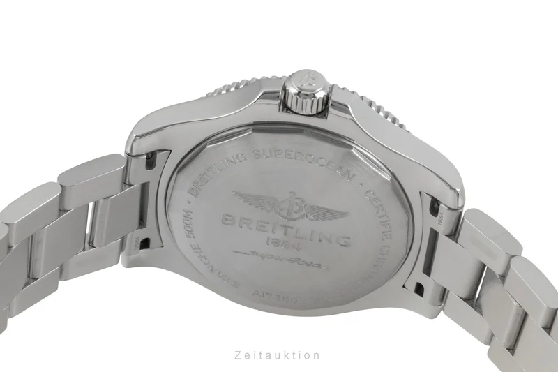 Breitling Superocean steel automatic men's watch A17366D81C1A1 LP: 4650EUR [2604375]