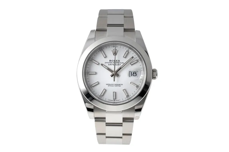 Rolex Datejust steel automatic men's watch 126300 [2604446]