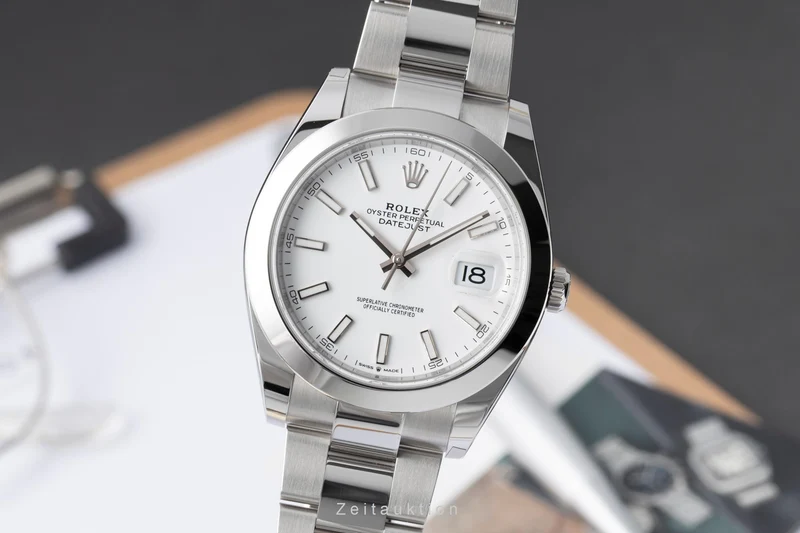 Rolex Datejust steel automatic men's watch 126300 [2604446]