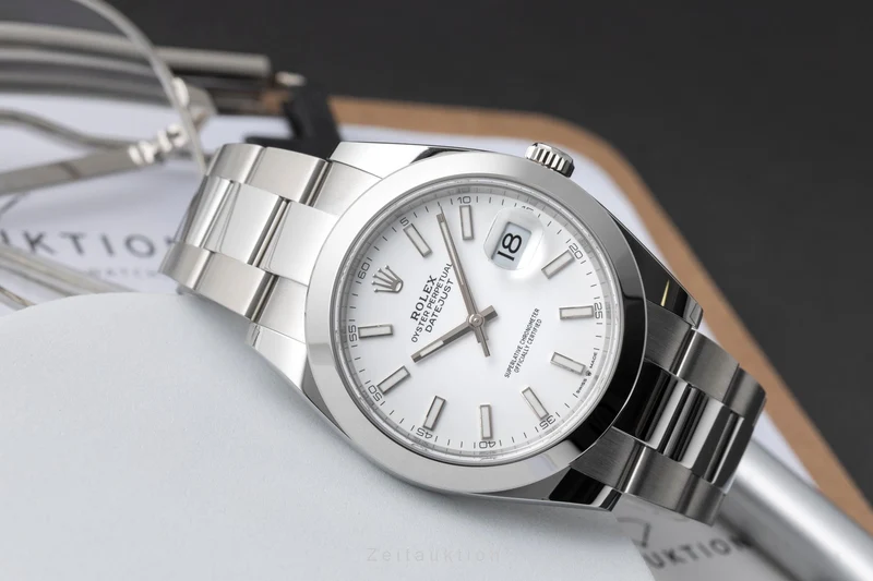 Rolex Datejust steel automatic men's watch 126300 [2604446]