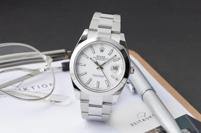 Rolex Datejust steel automatic men's watch 126300 [2604446]