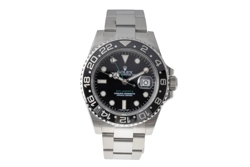 Rolex GMT-Master II steel automatic men's watch 116710LN [2604388]