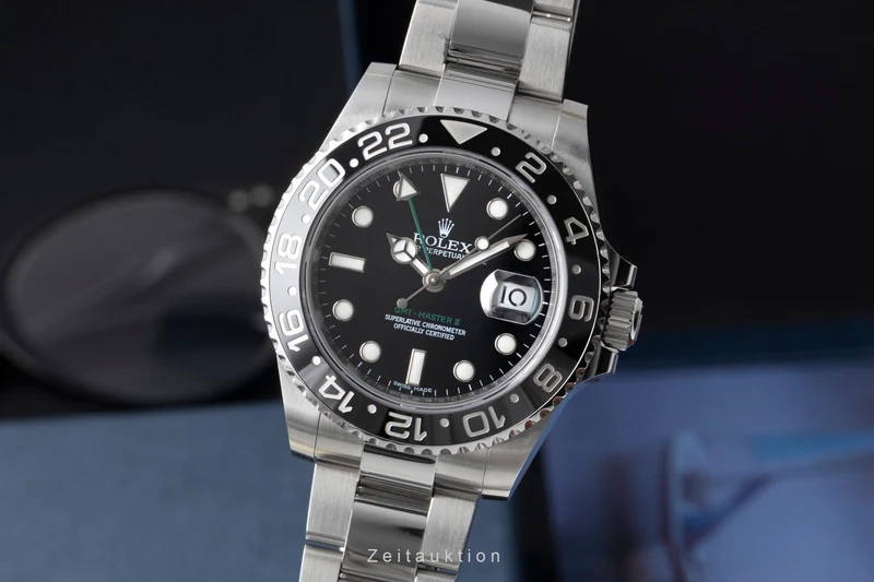 Rolex GMT-Master II steel automatic men's watch 116710LN [2604388]