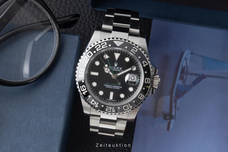 Rolex GMT-Master II steel automatic men's watch 116710LN [2604388]
