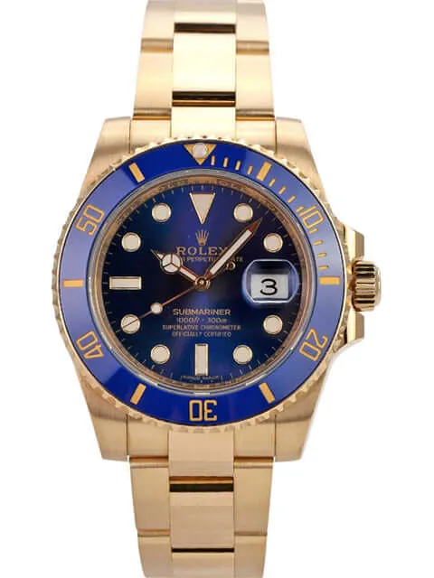Rolex Submariner Date Gelbgold 116618LB