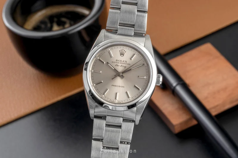 Rolex Air King steel automatic men's watch 14000 [2604041]