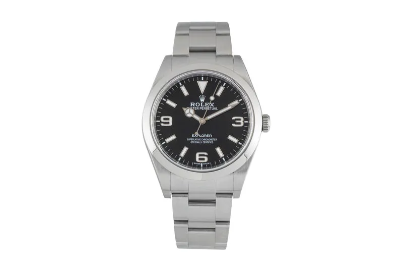 Rolex Explorer steel automatic men's watch 214270 [2604526]