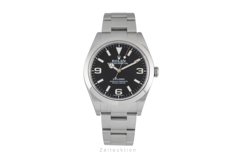 Rolex Explorer steel automatic men's watch 214270 [2604526]