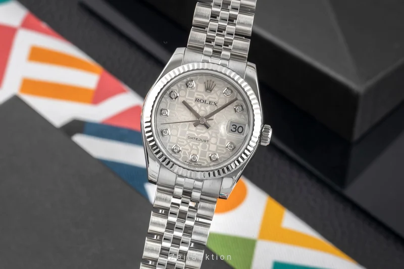 Rolex Datejust steel / white gold automatic women's watch 178274 [2604205]