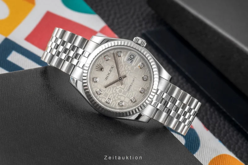 Rolex Datejust steel / white gold automatic women's watch 178274 [2604205]