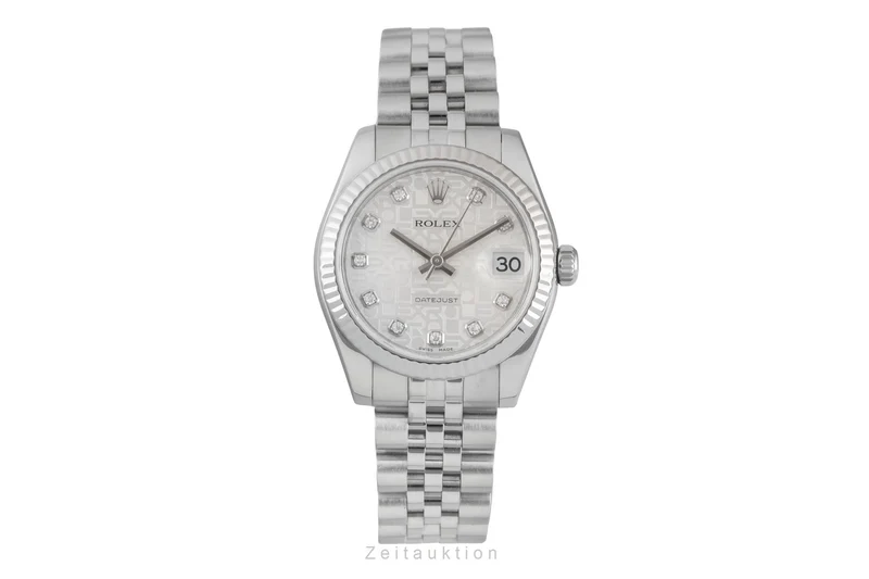 Rolex Datejust steel / white gold automatic women's watch 178274 [2604205]