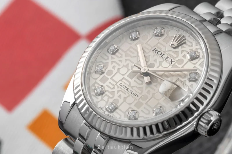 Rolex Datejust steel / white gold automatic women's watch 178274 [2604205]