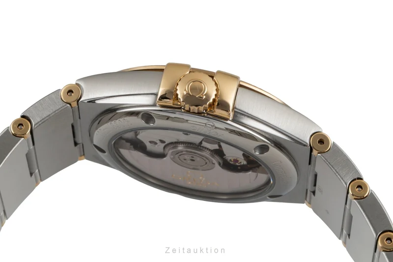 Omega Constellation steel / gold automatic men's watch 123.20.35.20.02.002 [2604147]