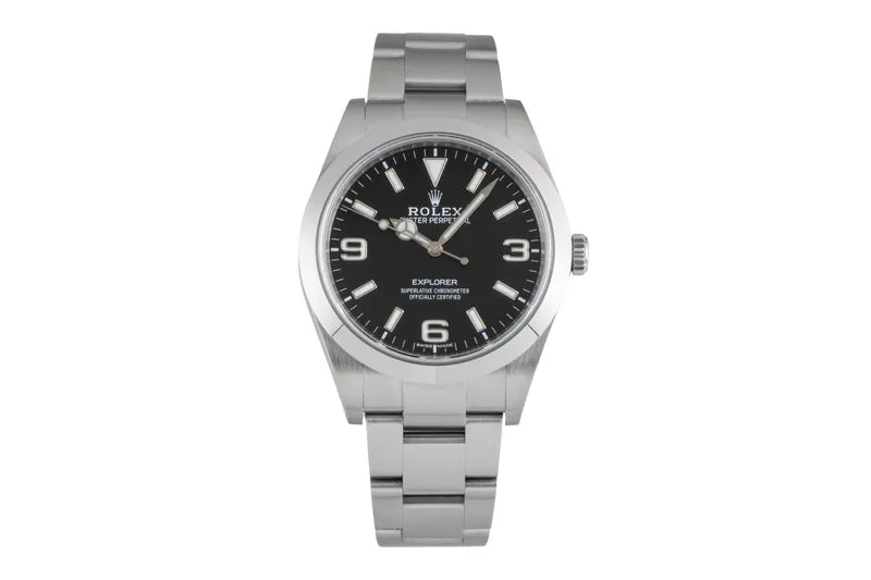 Rolex Explorer steel automatic men's watch 214270 [2604459]