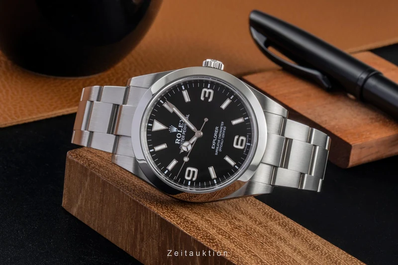 Rolex Explorer steel automatic men's watch 214270 [2604459]