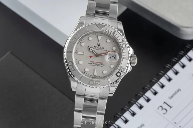 Rolex Yacht-Master steel / platinium automatic men's watch 16622 [2604271]