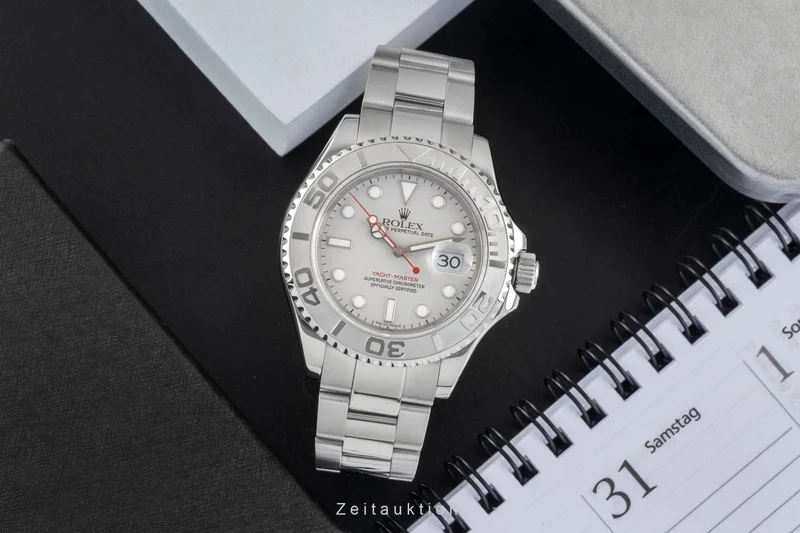 Rolex Yacht-Master steel / platinium automatic men's watch 16622 [2604271]
