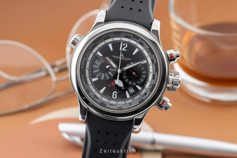 Jaeger LeCoultre Master Compressor chronograph steel / titanium automatic men's watch Q1768470, 150.8.22 [2604170]