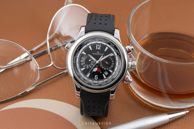 Jaeger LeCoultre Master Compressor chronograph steel / titanium automatic men's watch Q1768470, 150.8.22 [2604170]
