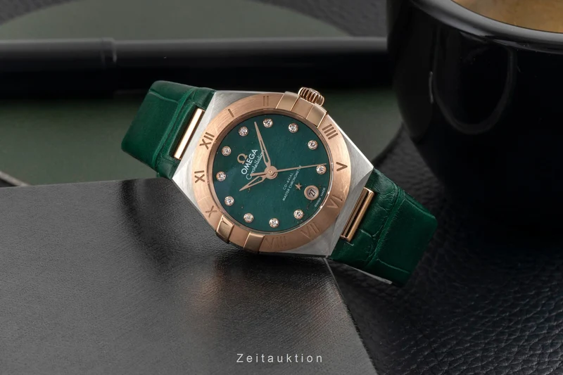 Omega Constellation steel / gold automatic women's watch 131.23.29.20.99.001 [2604382]