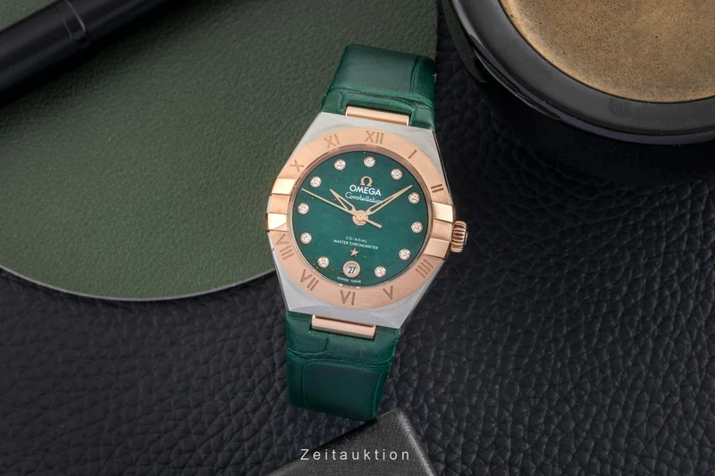 Omega Constellation steel / gold automatic women's watch 131.23.29.20.99.001 [2604382]