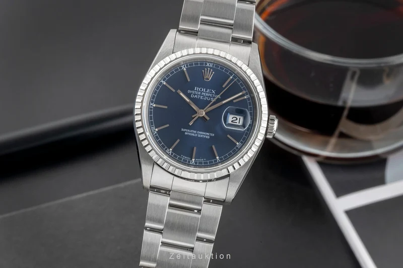 Rolex Datejust steel automatic men's watch 16220 [2604251]