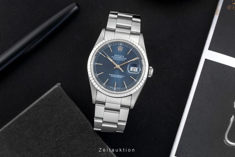 Rolex Datejust steel automatic men's watch 16220 [2604251]