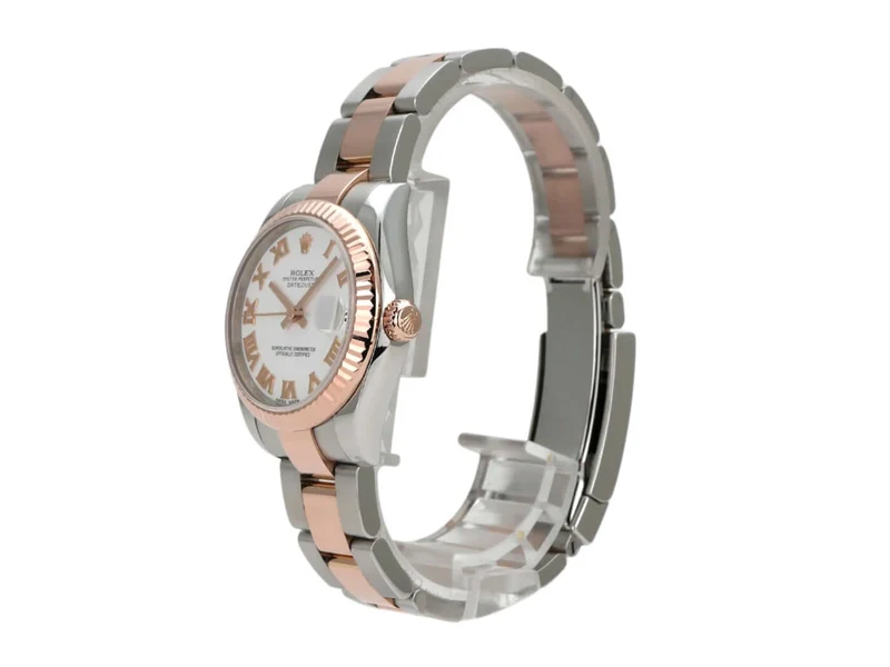 Rolex Datejust 31 Ref. 178271 Weiß Römisch