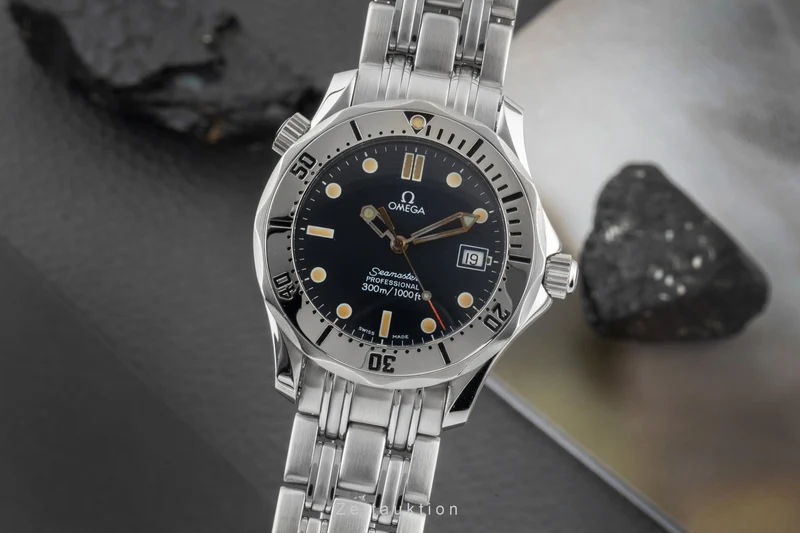 Omega Seamaster steel quartz men's watch 2562.80.00 [2603988]