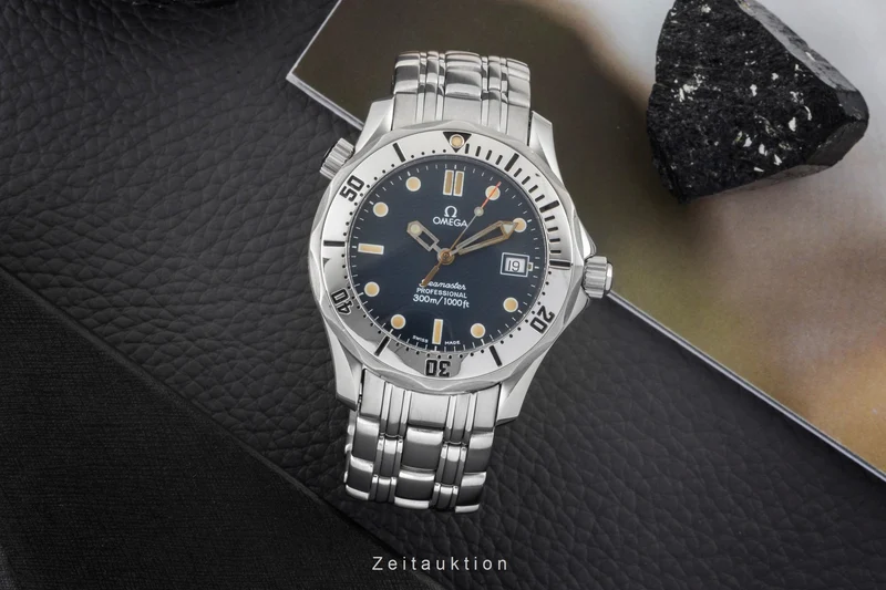 Omega Seamaster steel quartz men's watch 2562.80.00 [2603988]
