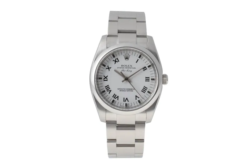 Rolex Air King steel automatic men's watch 114200 [2604233]