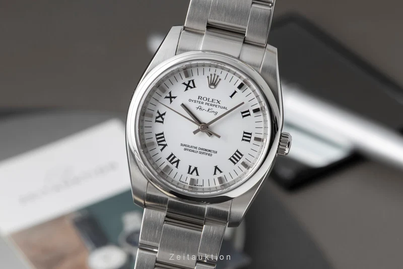 Rolex Air King steel automatic men's watch 114200 [2604233]