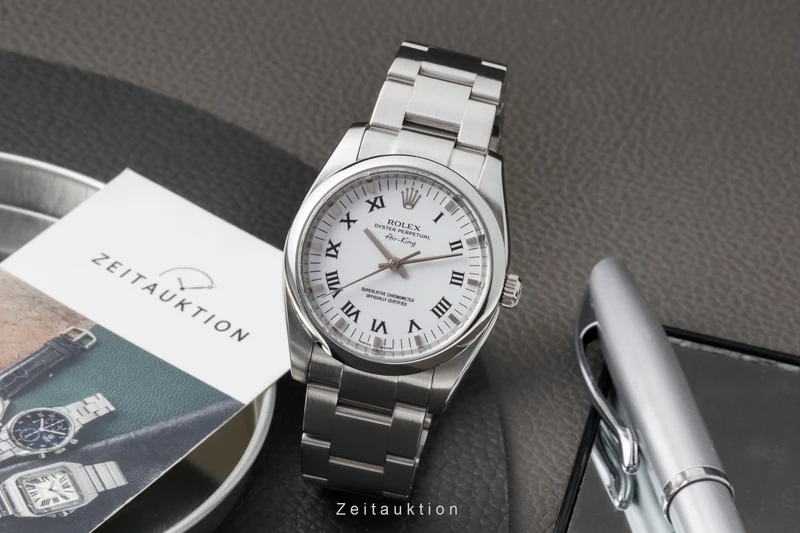Rolex Air King steel automatic men's watch 114200 [2604233]