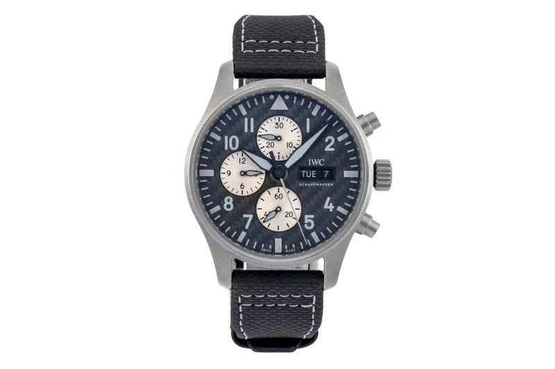 IWC Fliegerchronograph chronograph titanium automatic men's watch IW377903 [2604315]
