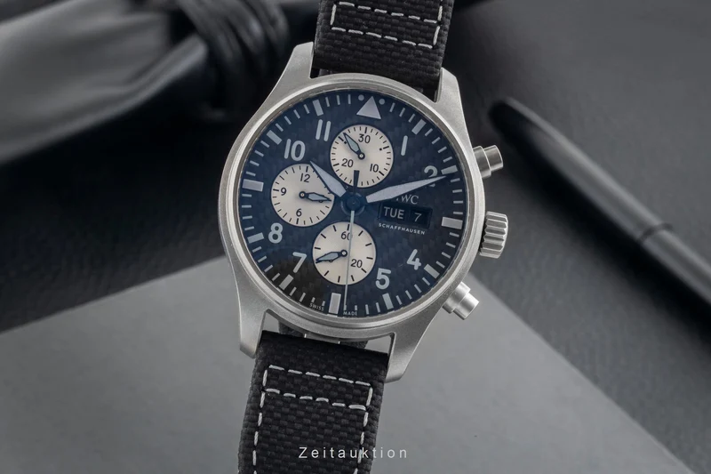 IWC Fliegerchronograph chronograph titanium automatic men's watch IW377903 [2604315]