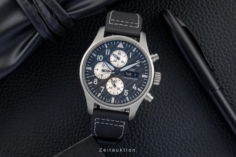 IWC Fliegerchronograph chronograph titanium automatic men's watch IW377903 [2604315]