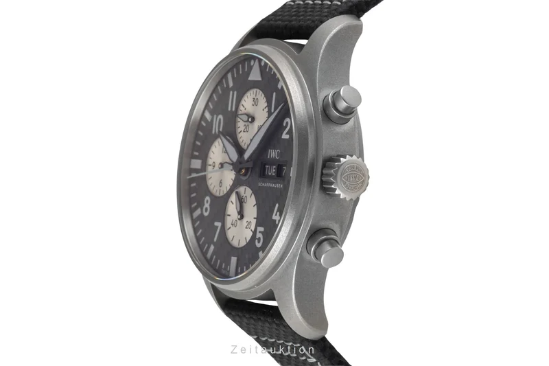 IWC Fliegerchronograph chronograph titanium automatic men's watch IW377903 [2604315]
