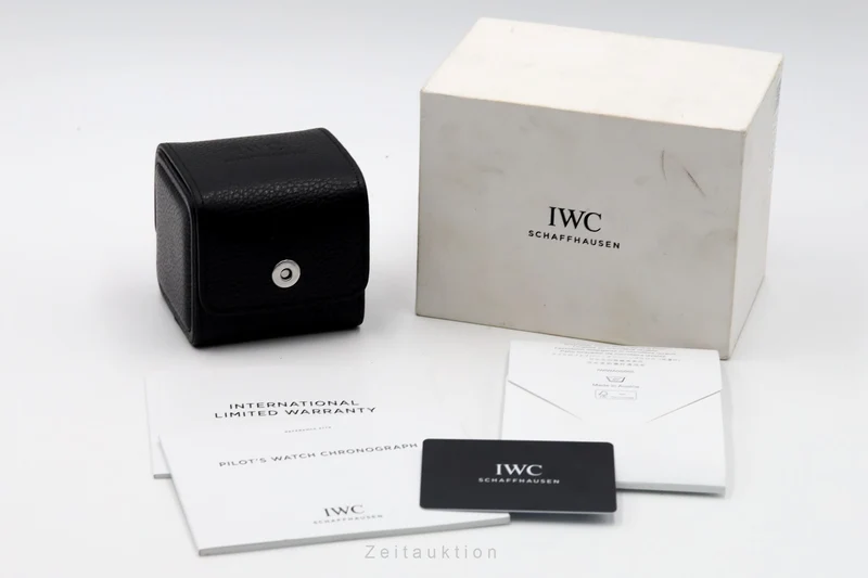 IWC Fliegerchronograph chronograph titanium automatic men's watch IW377903 [2604315]