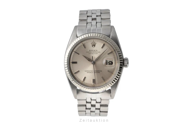 Rolex Datejust steel / white gold automatic men's watch 1601 Vintage [2604337]