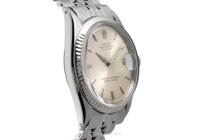 Rolex Datejust steel / white gold automatic men's watch 1601 Vintage [2604337]