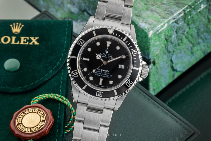 Rolex Sea-Dweller steel automatic men's watch 16600 [2604350]
