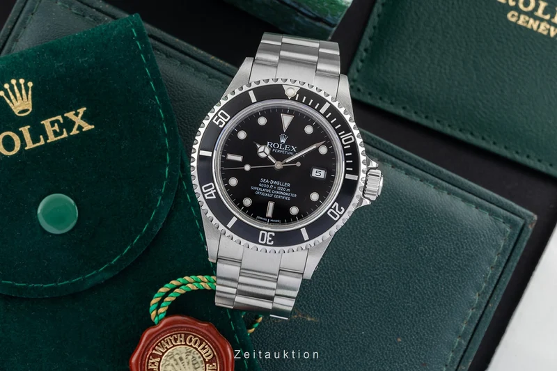 Rolex Sea-Dweller steel automatic men's watch 16600 [2604350]