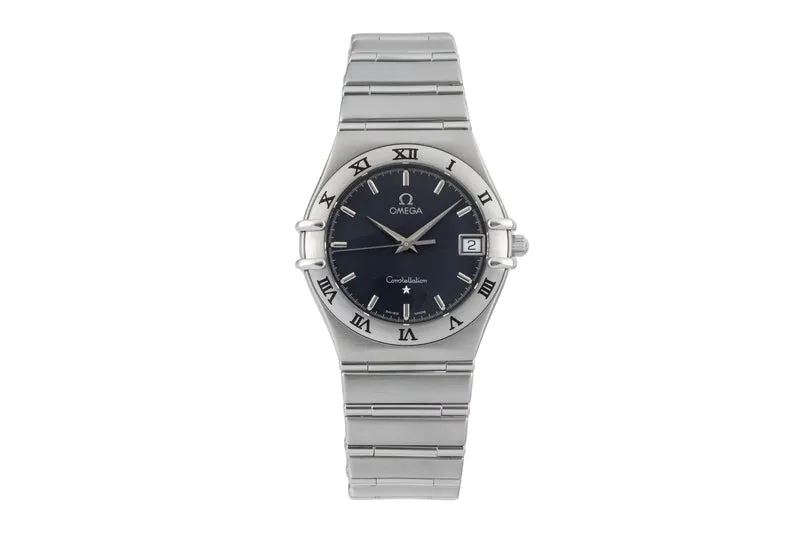 Omega Constellation steel quartz men's watch 1512.40.00, 396.1201 [2603115]